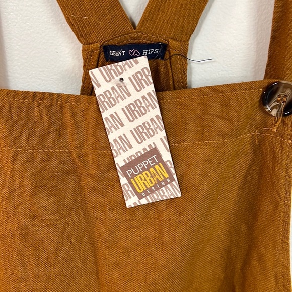 Heart Hips-(Pullover-All) CorduroyJersey Pinafore Dress w/Pocket-Large NWT - Picture 3 of 15